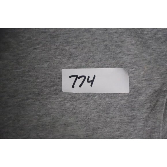 Nike Air T-Shirt Men XL Gray Activewear Athletic Cut Spell Out Swoosh Stich Logo - Picture 10 of 10